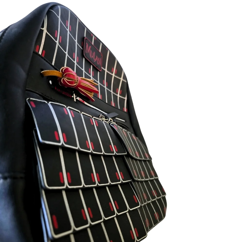 DISNEY Parks x Danielle Nicole Live Action MULAN Mini Backpack Armor Sword